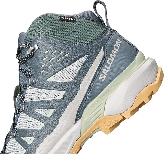 Salomon X Ultra 360 Edge Mid GTX(r) Men's Running Shoes Gray Violet/Turbulence/Sea Foam : 12.5 D - Medium, Rubber - Image 7