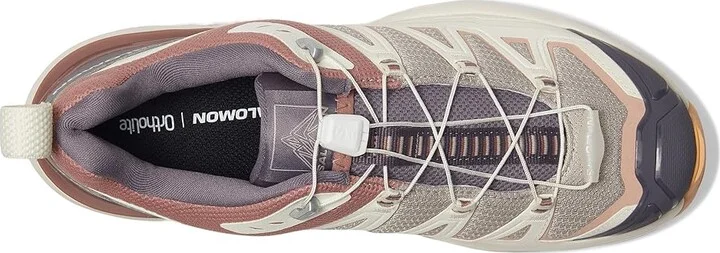 Salomon X Ultra 360 Edge Women's Shoes Silver Cloud/Vanilla Ice/Burlwood : 10.5 B - Medium, Synthetic - Image 2