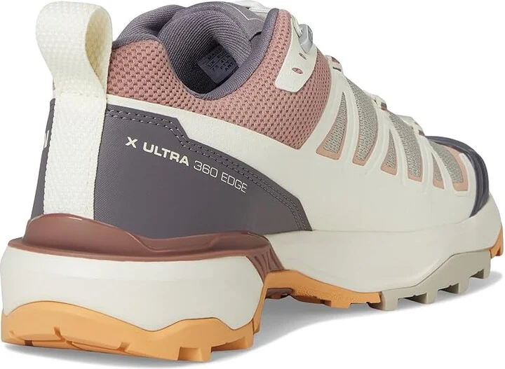 Salomon X Ultra 360 Edge Women's Shoes Silver Cloud/Vanilla Ice/Burlwood : 10.5 B - Medium, Synthetic - Image 4