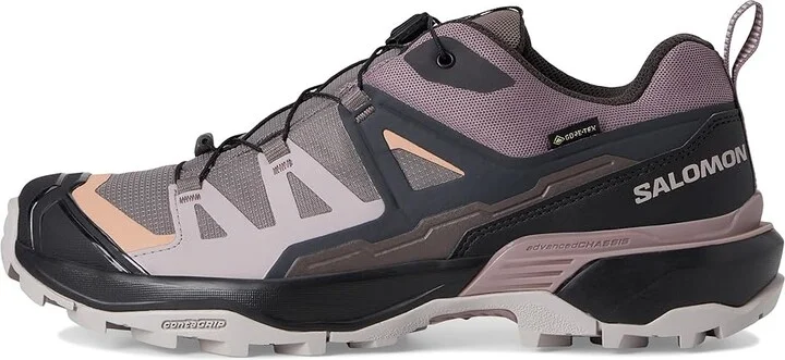 Salomon X Ultra 360 GTX(r) Women's Running Shoes Plum Kitten/Phantom/Cork : 6 B - Medium, Rubber/Synthetic - Image 6