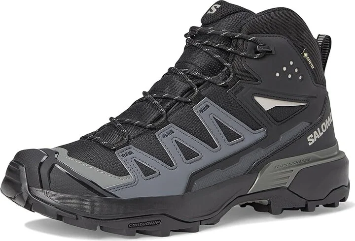 Salomon X Ultra 360 Mid GTX(r) Men's Running Shoes Black/Magnet/Pewter : 10.5 D - Medium - Image 5