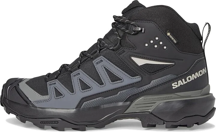 Salomon X Ultra 360 Mid GTX(r) Men's Running Shoes Black/Magnet/Pewter : 10.5 D - Medium - Image 6