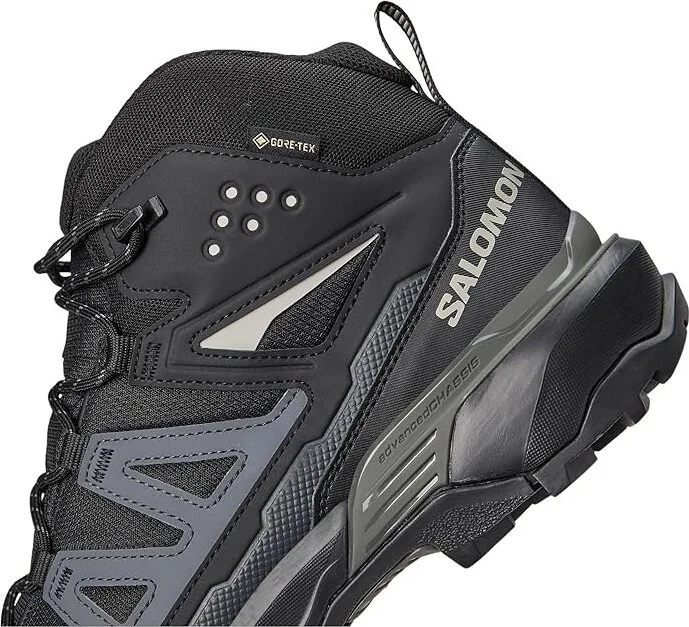 Salomon X Ultra 360 Mid GTX(r) Men's Running Shoes Black/Magnet/Pewter : 10.5 D - Medium - Image 7