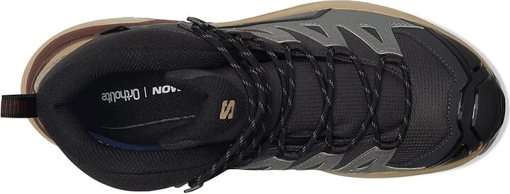 Salomon X Ultra 360 Mid GTX(r) Men's Running Shoes Phantom/Desert Tan/Rum Raisin : 13 D - Medium - Image 2