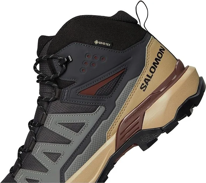 Salomon X Ultra 360 Mid GTX(r) Men's Running Shoes Phantom/Desert Tan/Rum Raisin : 13 D - Medium - Image 7
