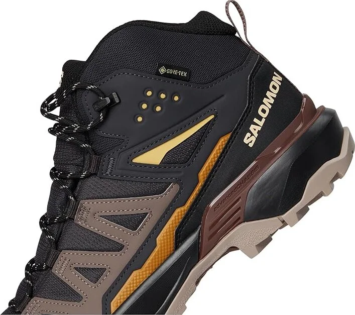 Salomon X Ultra 360 Mid GTX(r) Women's Running Shoes Phantom/Iron/Etherea : 8 B - Medium, Rubber - Image 3