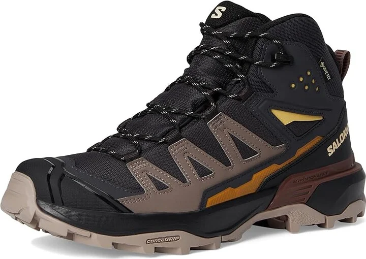 Salomon X Ultra 360 Mid GTX(r) Women's Running Shoes Phantom/Iron/Etherea : 8 B - Medium, Rubber - Image 5