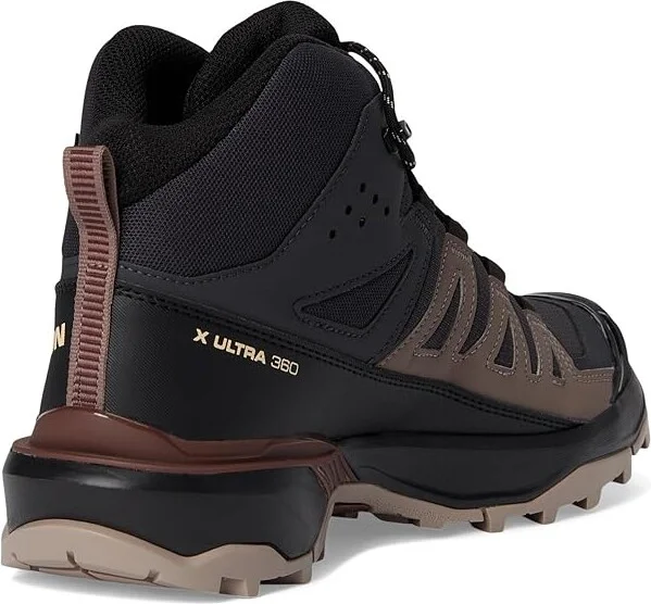 Salomon X Ultra 360 Mid GTX(r) Women's Running Shoes Phantom/Iron/Etherea : 8 B - Medium, Rubber - Image 6