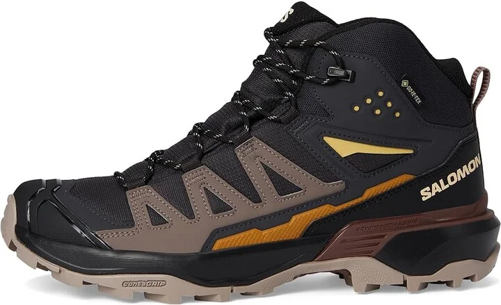 Salomon X Ultra 360 Mid GTX(r) Women's Running Shoes Phantom/Iron/Etherea : 8 B - Medium, Rubber - Image 7