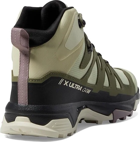Salomon X Ultra 4 Mid GTX(r) Women's Shoes Alfalfa : 10 B - Medium, Textile/Synthetic/Leather - Image 4
