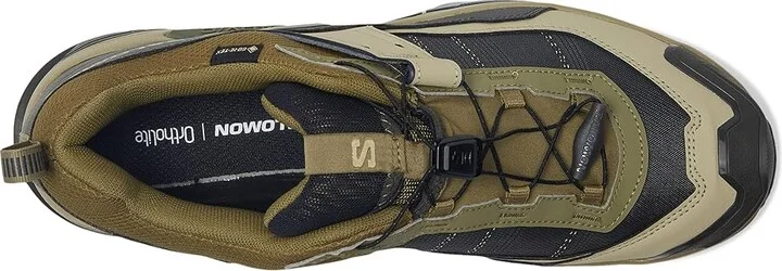 Salomon X Ultra 5 GTX(r) Men's Running Shoes Martini Olive/Gray Green/Blue Nights : 11 D - Medium, Synthetic - Image 2