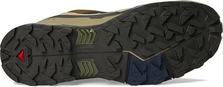 Salomon X Ultra 5 GTX(r) Men's Running Shoes Martini Olive/Gray Green/Blue Nights : 11 D - Medium, Synthetic - Image 3