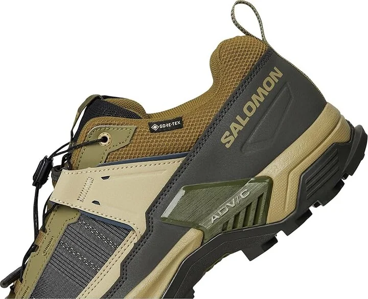 Salomon X Ultra 5 GTX(r) Men's Running Shoes Martini Olive/Gray Green/Blue Nights : 11 D - Medium, Synthetic - Image 7