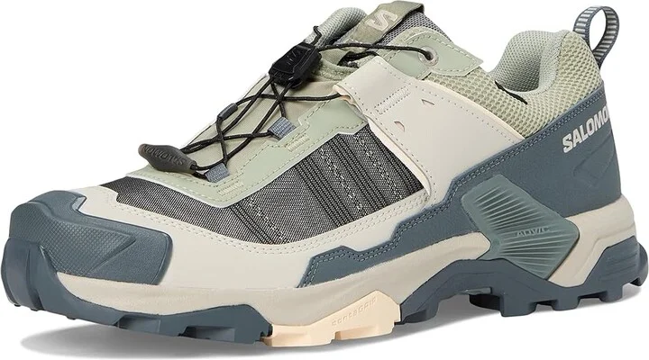 Salomon X Ultra 5 GTX(r) Women's Running Shoes Seagrass/Turbulence/Tender Peach : 9.5 B - Medium, Synthetic - Image 5