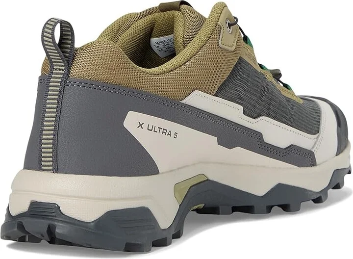 Salomon X Ultra 5 Men's Running Shoes Aloe/Asphalt/Eden : 11.5 D - Medium, Synthetic - Image 4