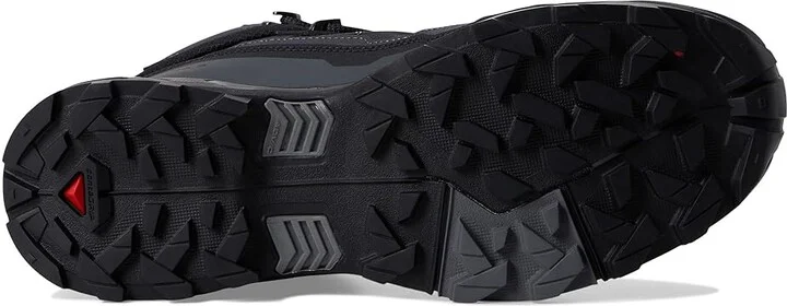 Salomon X Ultra 5 Mid GTX(r) Men's Running Shoes Black/Asphalt/Castlerock : 11 D - Medium, Leather - Image 3