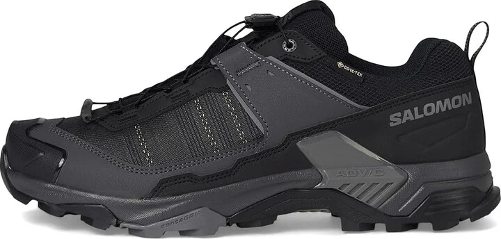 Salomon X Ultra 5 Wide GTX(r) Men's Running Shoes Black/Asphalt/Castlerock : 9.5 D - Medium - Image 6