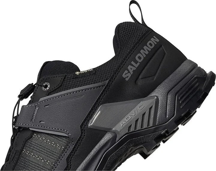 Salomon X Ultra 5 Wide GTX(r) Men's Running Shoes Black/Asphalt/Castlerock : 9.5 D - Medium - Image 7