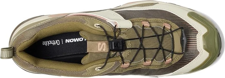 Salomon X Ultra 5 Women's Running Shoes Aloe/Shortbread/Mahogany Rose : 9.5 B - Medium, Leather - Image 2