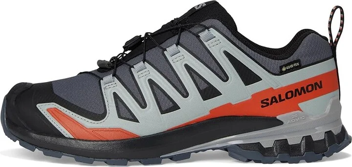 Salomon XA Pro 3D V9 GORE-TEX(r) Men's Shoes Turbulence/Black/Burnt Ochre : 12.5 D - Medium - Image 6