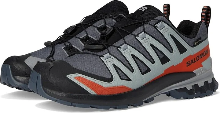 Salomon XA Pro 3D V9 GORE-TEX(r) Men's Shoes Turbulence/Black/Burnt Ochre : 12.5 D - Medium