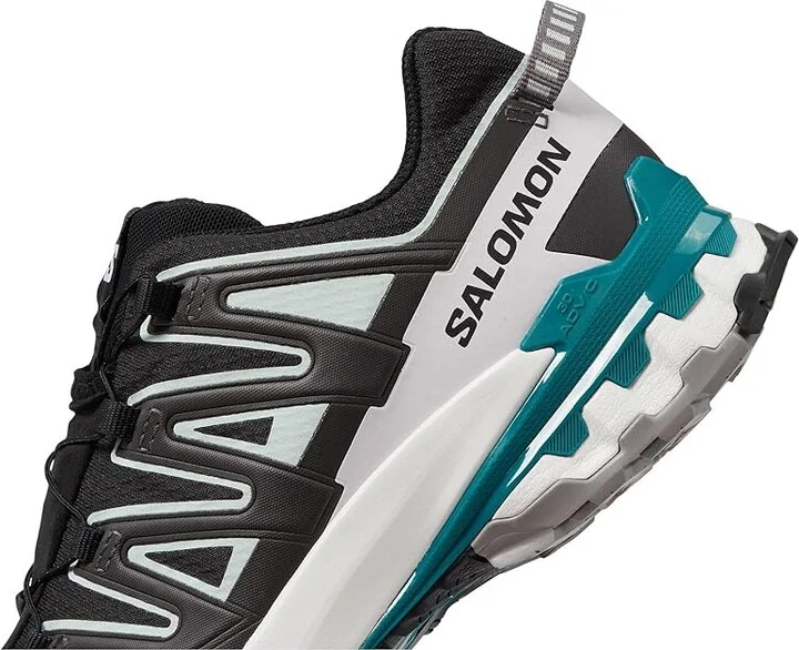 Salomon XA Pro 3D V9 GORE-TEX(r) Women's Shoes Black/Bleached Aqua/Harbor Blue : 6.5 B - Medium - Image 4