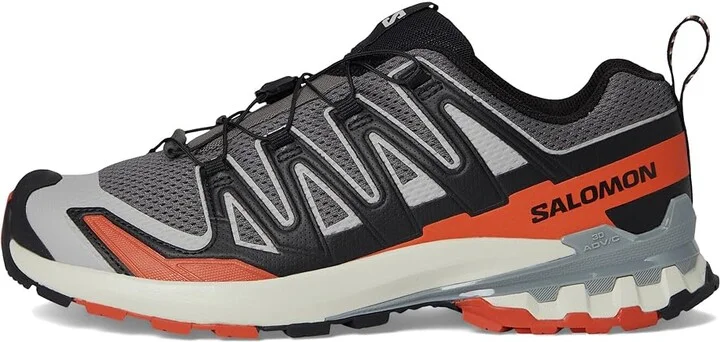 Salomon Xa Pro 3D V9 Men's Shoes Castlerock/Black/Burnt Ochre : 12 D - Medium, Rubber/Synthetic - Image 6