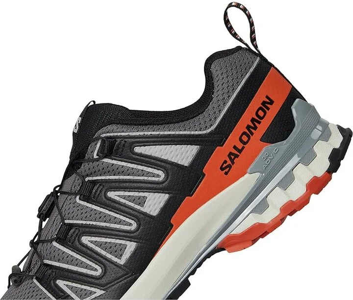 Salomon Xa Pro 3D V9 Men's Shoes Castlerock/Black/Burnt Ochre : 12 D - Medium, Rubber/Synthetic - Image 7