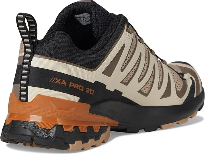 Salomon Xa Pro 3D V9 Men's Shoes Natural/Black/Sugar Almond : 7 D - Medium, Rubber/Synthetic - Image 4