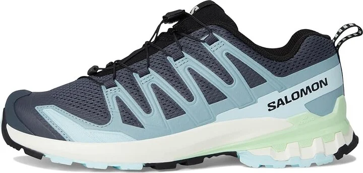 Salomon XA Pro 3D V9 Women's Shoes Turbulence/Iced Aqua/Patina Green : 6.5 B - Medium - Image 6