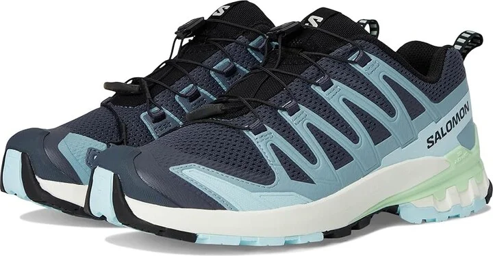 Salomon XA Pro 3D V9 Women's Shoes Turbulence/Iced Aqua/Patina Green : 6.5 B - Medium