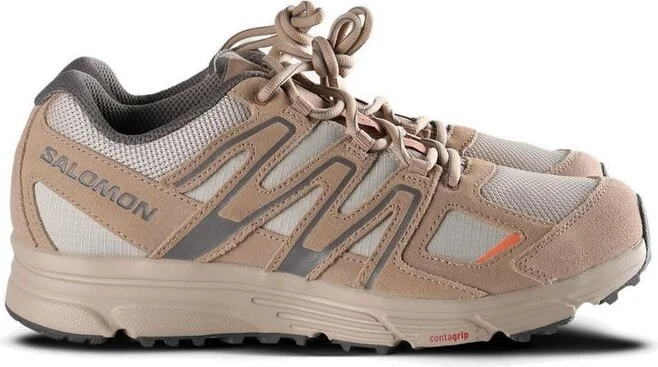 Salomon Xmn X-Mission 4 Suede Lace-Up Sneakers
