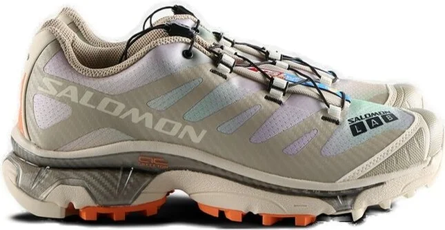 Salomon XT-4 OG Aurora Borealis Logo Printed Sneakers