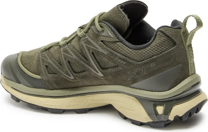 Salomon XT-6 Expanse Panelled Grained Suede Sneakers - Image 2