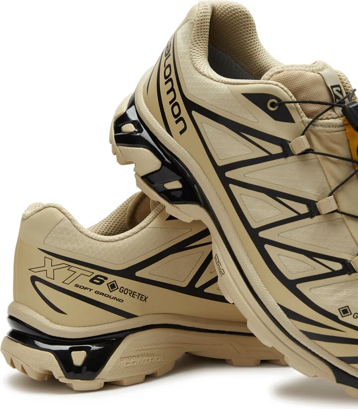 Salomon XT-6 Gore-tex Panelled Mesh Sneakers - Image 4