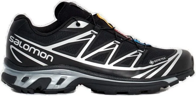 Salomon XT-6 GORE-TEX Round-Toe Sneakers