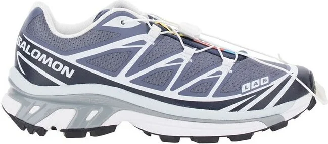 Salomon XT-6 Grisaille Lace-Up Sneakers