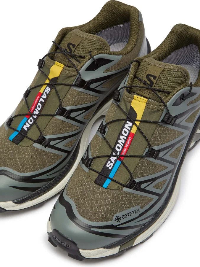 Salomon XT-6 Gtx Panelled Mesh Sneakers - Image 3