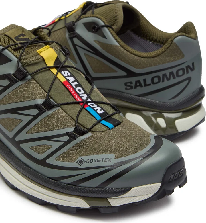 Salomon XT-6 Gtx Panelled Mesh Sneakers - Image 4