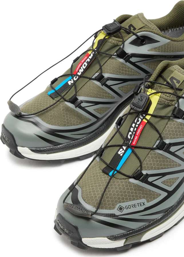 Salomon XT-6 Gtx Panelled Mesh Sneakers - Image 3
