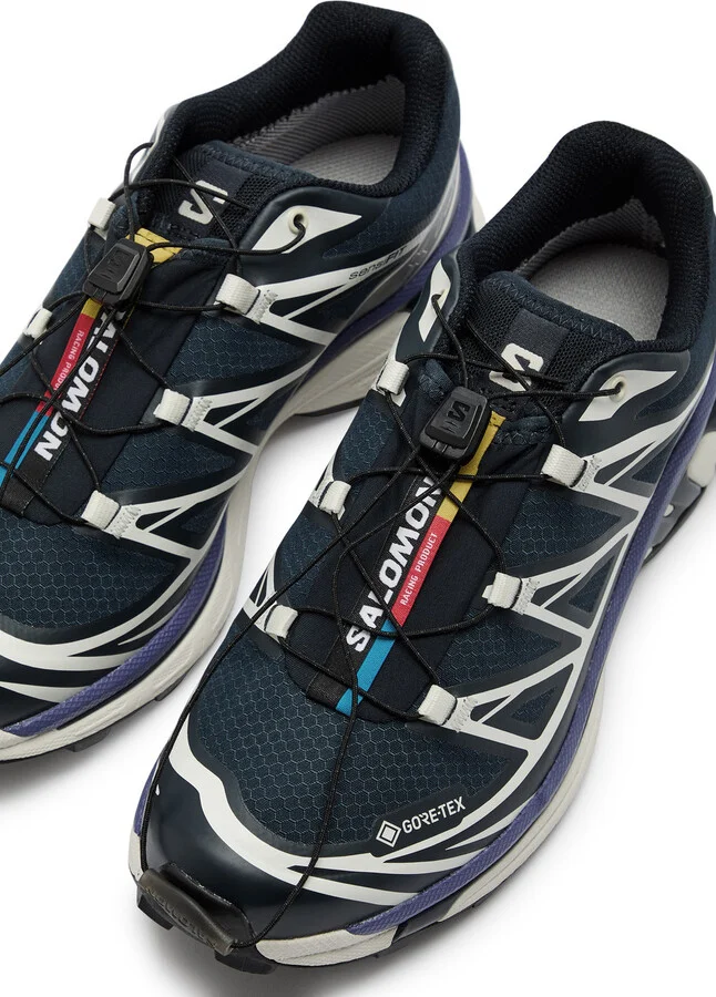 Salomon XT-6 Gtx Panelled Mesh Sneakers - Image 3