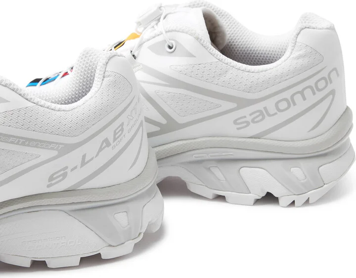 Salomon XT-6 Panelled Mesh Sneakers - Image 4