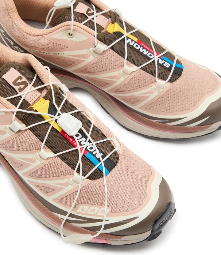 Salomon XT-6 Panelled Mesh Sneakers - Image 3