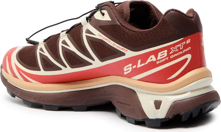 Salomon XT-6 Panelled Mesh Sneakers - Image 2