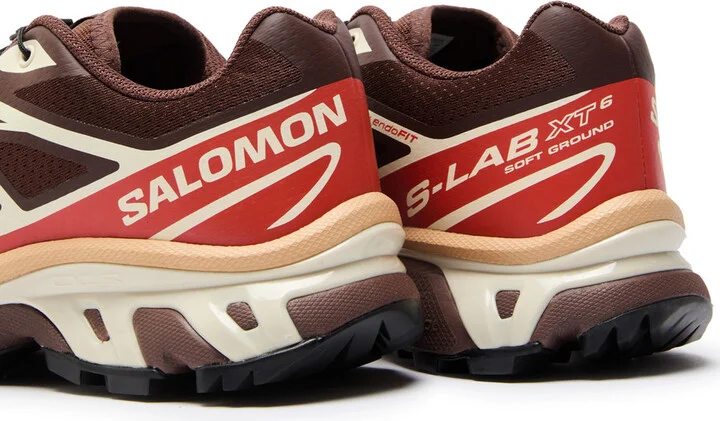 Salomon XT-6 Panelled Mesh Sneakers - Image 4