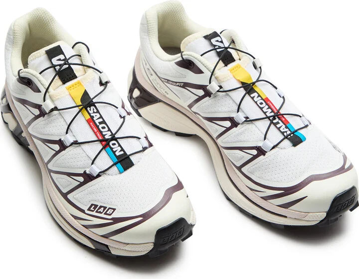 Salomon XT-6 Panelled Mesh Sneakers - Image 3