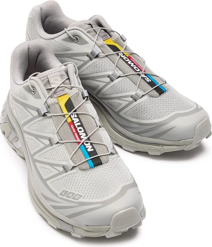Salomon XT-6 Panelled Mesh Sneakers - Image 3