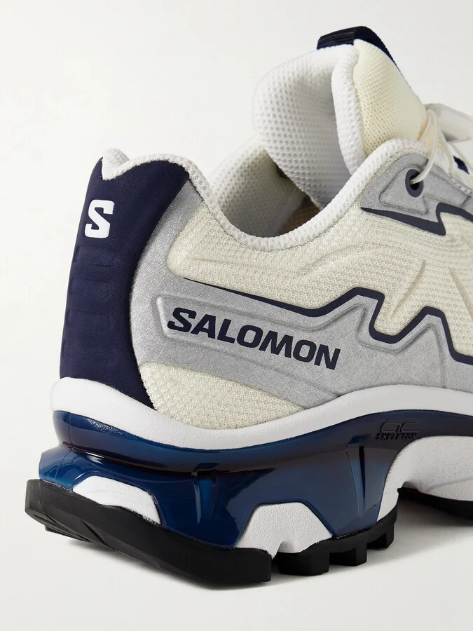 Salomon - Xt-slate Rubber-trimmed Mesh Sneakers - Gray - Image 4