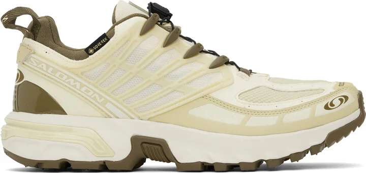 Salomon Yellow & Brown ACS PRO GORE-TEX Sneakers