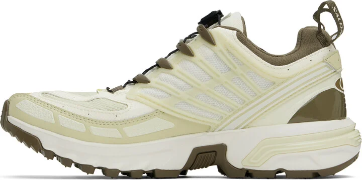 Salomon Yellow & Khaki ACS PRO GORE-TEX Sneakers - Image 3